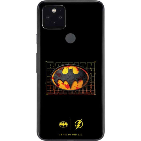 DC Comics The Flash Movie: Batman Bloody Logo Google Pixel 5 Skin
